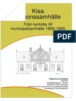 Full Text 0kisa Stationsamhälle: Från Kyrkoby Till Municipalsamhälle 1895-19052