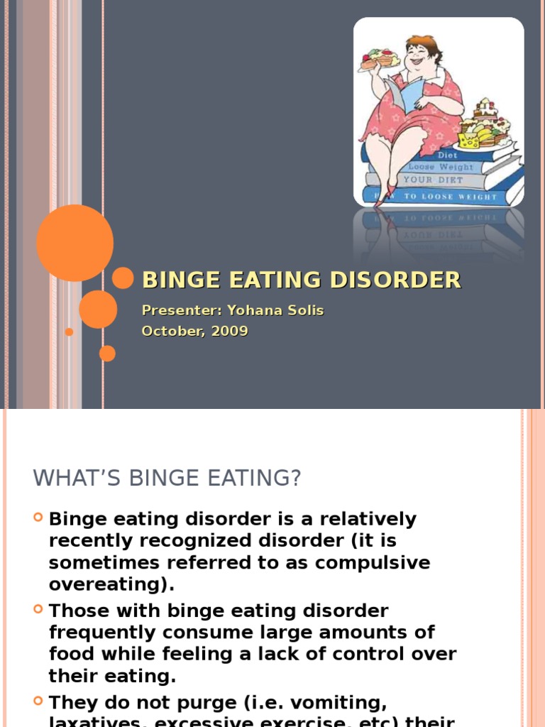 Understanding Binge Eating Disorder | PDF | Binge Eating Disorder ...