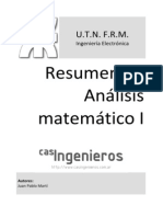 Resumen de Análisis matemático I