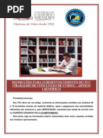 Instruçoes para o TCC