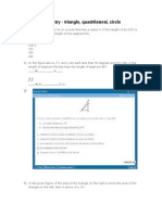 4.Planar Geometry - Triangle, Quadrilateral, Circle