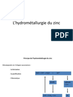 Hydrometallurgie Du Zinc