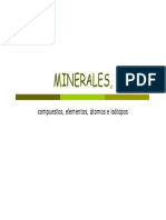 31 Minerales y