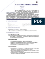 Modelo Curriculum Vitae