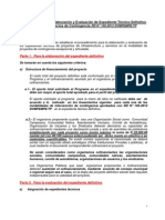 Instructivo   para  la Elaboración y Evaluación de Expediente DU-16-2012