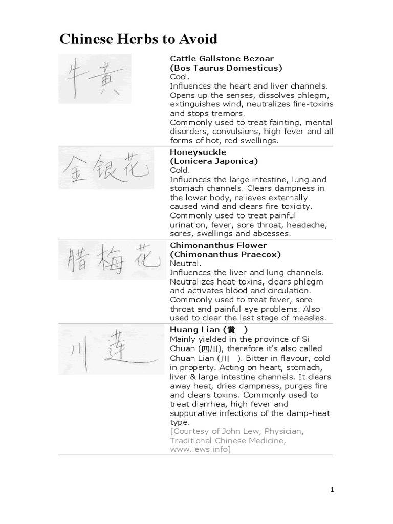 Chinese Herbs To Avoid Doc G6pd Pdf Tofu Vegetarian Cuisine