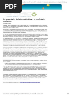 La segunda ley de la termodinámica y la teoría de la evolución _ Ministerio de Apologética e Investigación Cristiana