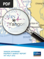 Download Yangon Property Market Report 1 H 2012 by Colliers International Myanmar SN212557696 doc pdf