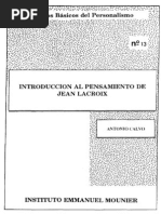 Clásicos Del Personalismo - Jean Lacroix PDF