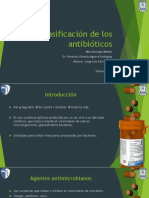 Clasificación de Los Antibióticos