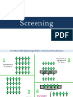 Screening Tests: Sensitivity, Specificity, PPV and NPV
