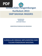 Download Pengembangan Kurikulum Bahasa Inggris SMP by Khairunnisa SN212573211 doc pdf