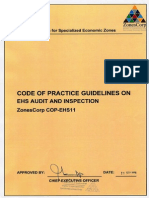 ZC COP EHS11 Audits & Inspections