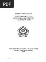 Download TOR Renstra STAIN Metro 2015 - 2020 by Agus Hamdani SN212575236 doc pdf
