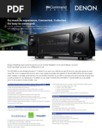 Specification Sheet - English - AVR-X2000