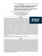 Artikel Asli: Key Words: DM Tipe 2, Enzim Lipoprotein Lipase, Aterosklerosis, Small Dense LDL, Plasma Post Heparin