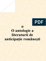  α - O antologie a literaturii de anticipație românești