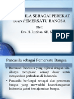 Pancasila Sebagai Perekat Dan Pemersatu Bangsa