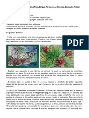 Projeto Bom Dia Todas As Cores | PDF | Tinta | Cor