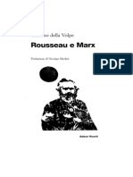 Galvano Della Volpe - Rousseau e Marx e Altri Saggi 