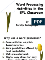 Using Word in EFL
