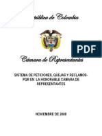 Manual Sistema de Peticiones , Quejas y Reclamos de La h.c,r