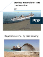 METHOD TO PRODUCE LAND WITH DREDGING