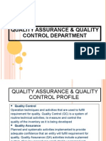 Download Quality Assurance  Quality Control Department by nyumnyum2009 SN21259546 doc pdf