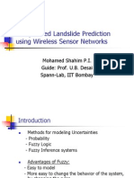 Fuzzy Based Landslide Prediction Using Wireless Sensor Networks