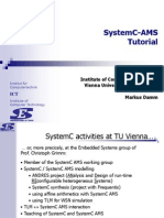 Systemc-Ams Tutorial: Institute of Computer Technology Vienna University of Technology Markus Damm