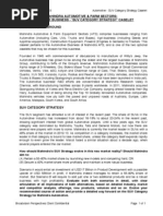 Mahindra AFS -Automotive - SUV Category Strategy