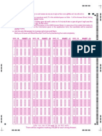 Ssc Omr Sheet