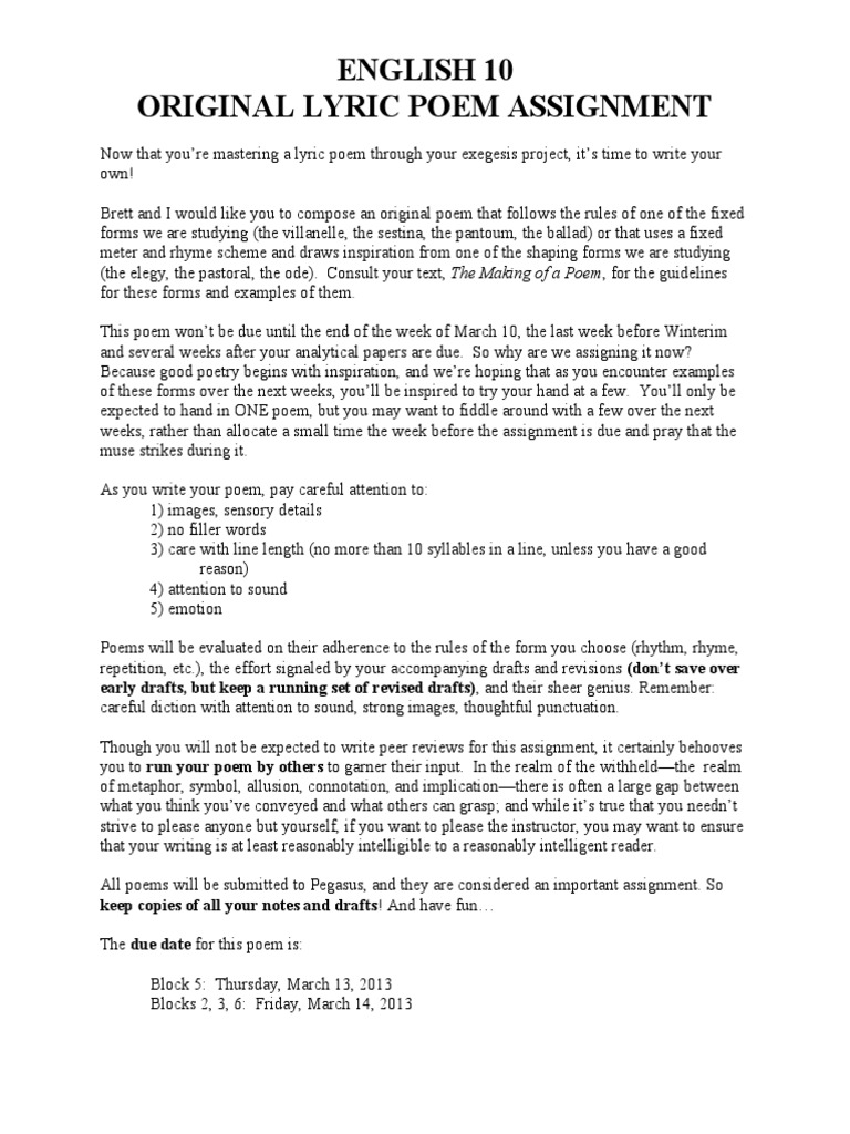 Poems with questions and answers for grade 9 pdf image