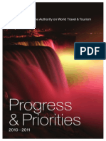 WTTC Progress & Priorities 2010-2011 Report Highlights Economic Impact of Travel & Tourism