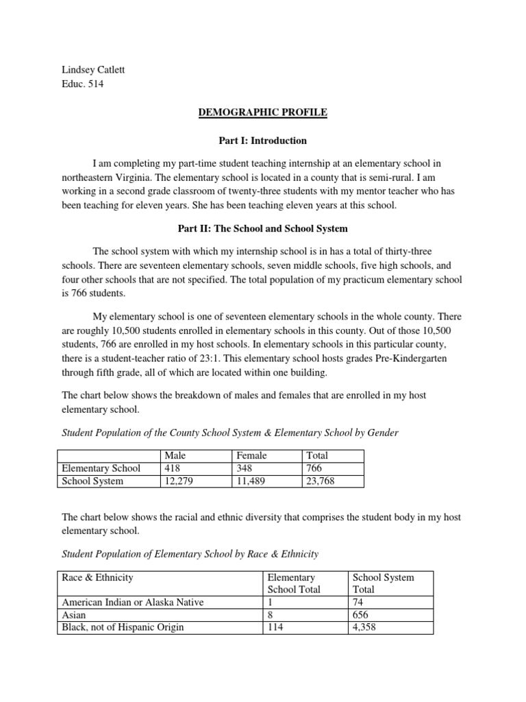 Demographic Profile | PDF | Race And Ethnicity In The United States ...