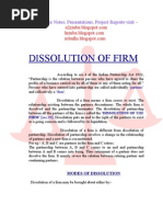 Download Dissolution of firm project report by kamdica SN21261009 doc pdf