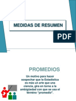 15 de Marzo - Medidas de Resumen