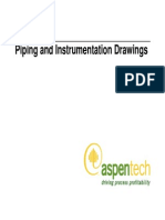 Piping and Instrumentation Drawings in Aspen HYSYS