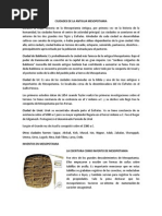 Ciudades de La Antigua Mesopotamia