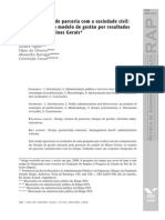 OSCIPS e Termos de Parceria Peci at Al. Periodico RAP 2008 GRUPO 4