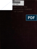 Ludwik Silberstein - Elements of the Electromagnetic Theory of Light-(1918)