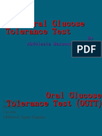 Oral glucose tolerance test (OGTT) ABDULAZIZ22009.10.19 ف