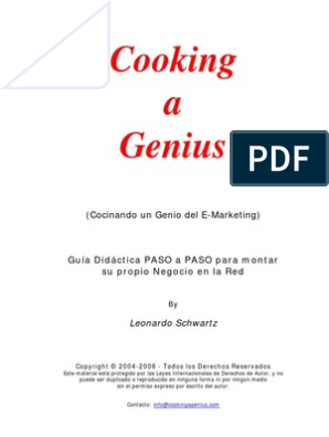 Cooking A Genius Software Internet