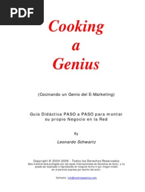 Cooking A Genius Software Internet