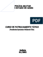 Apostila Patrulhamento Tatico