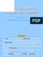 Urea Cycle &hyperammonimias New