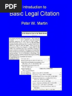 Basic Legal Citation 0