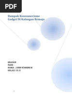 Download Dampak Konsumerisme Gadget Di Kalangan Remaj1 - Copydocx by Andi Wahidin B SN212649072 doc pdf