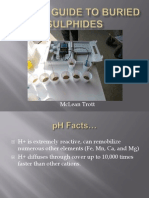 pH as a Guide to Buried Sulphides