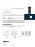 Us Pro Sm57 Specsheet